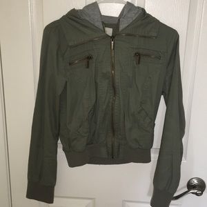 Army green jacket